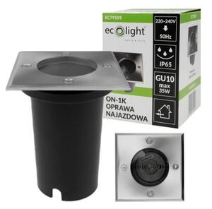 2x LED zahradní vestavná lampa GU10 230v do betonových kostek