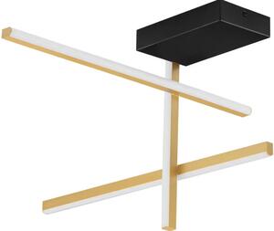 Nova Luce Zlaté kovové stropní LED světlo Antama 51 cm