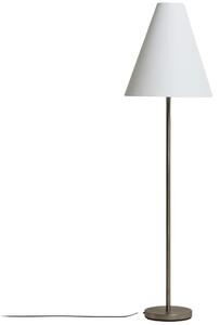 Kave Home Bronzová kovová stojací lampa Navat 153 cm