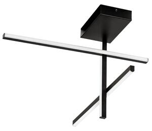 Nova Luce Černé kovové stropní LED světlo Antama 51 cm