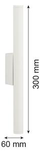 Argon 7223 - LED Nástěnné svítidlo GRECO 2xLED/4,2W/230V 3000K bílá