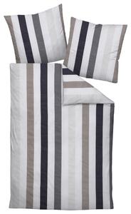 POVLEČENÍ, makosatén, šedá, 135/200 cm Janine - Online Only povlečení, Online Only