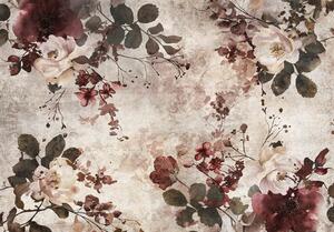 Fototapeta vliesová: Flowers Composition Structure - 416x254 cm