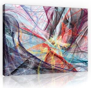 Obraz na plátně: Moderní abstrakce (2) - 80x60 cm