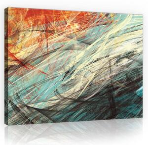 Obraz na plátně: Moderní abstrakce (1) - 80x60 cm