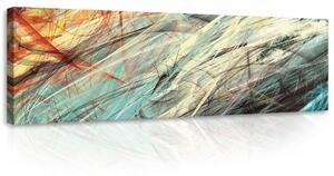 Obraz na plátně: Moderní abstrakce (1) - 145x45 cm