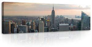 Obraz na plátně: Manhattan - 145x45 cm