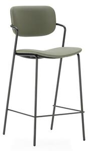Khaki barové židle v sadě 2 ks (výška sedáku 68 cm) Maika – Marckeric