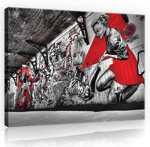Obraz na plátně: Street Art (2) - 75x100 cm