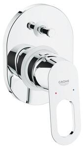 Sprchová a vanová baterie GROHE BauLoop včetně podomítkového tělesa chrom 29041000