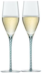 Zwiesel Glas Spirit Green Sklenice na Champagne, 2 kusy