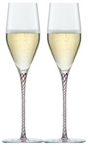 Zwiesel Glas Spirit Aubergine Sklenice na Champagne, 2 kusy