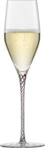 Zwiesel Glas Spirit Aubergine Sklenice na Champagne, 2 kusy