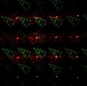 Laserové vánoční osvětlení - různé motivy