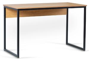 Psací stolek Regular (dub zlatý + černá). Akce -24%