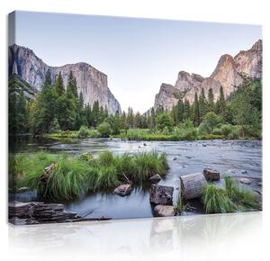 Obraz na plátně: Yosemite Valley - 80x60 cm
