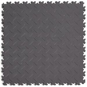 PVC dlažba Mosolut Machine Industrial ECO, 7mm, diamant, šedá