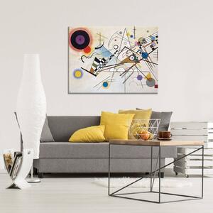 Obraz na plátně: Composition 8, Vasilij Kandinskij - 80x60 cm