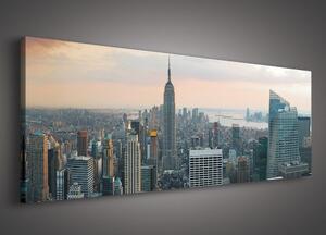 Obraz na plátně: Manhattan - 145x45 cm