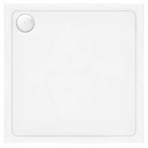 REA SPRCHOVÁ VANIČKA SAVOY WHITE 80x80x6 cm + SIFON