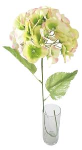 Hortenzie krémová & zelená & růžová 60cm umělá