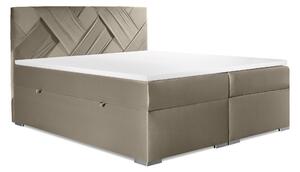 Manželská postel Boxspring 140 cm Melo (zlatá) (s úložným prostorem). 1044180