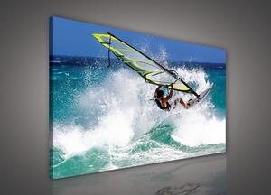 Obraz na plátně: Surfing - 75x100 cm