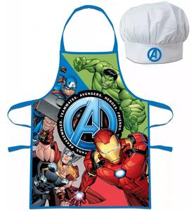 Chlapecká zástěra s kuchařskou čepicí Avengers - MARVEL