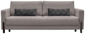 ROZKLÁDACÍ POHOVKA, textil, šedá Livetastic - Rozkládací pohovky, Online Only