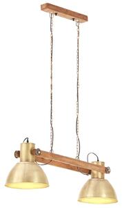 Industriální závěsné svítidlo 25 W mosazné 109 cm E27 320526