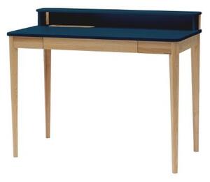 Psací stůl ASHME šířka 110 x hloubka 56 x výška 75 cm - petrolejově modrý