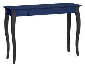 Stůl LILLO 105x40cm Černé nohy / námořnická modř