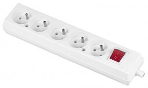 Jonex Zásuvka pětinásobná s vypínačem GN-570WS