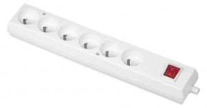 Jonex Zásuvka šestinásobná s vypínačem GN-670WS