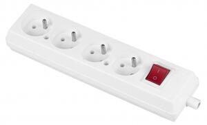 Jonex Zásuvka čtyřnásobná s vypínačem GN-470WS