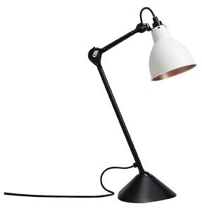 DCW éditions Lampe Gras N°205 E14 stolní svítidlo Bílá MěďOvál