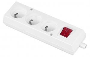 Jonex Trojnásobná zásuvka s vypínačem GN-370WS