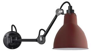 DCW éditions Lampe Gras N°204 E27 nástěnné svítidlo k posteli Červená