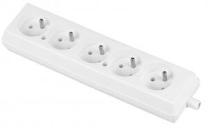 Jonex Zásuvka pětinásobná bílá GN-570