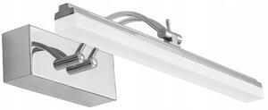 Nástěnné svítidlo TOOLIGHT stříbrné, integrovaný LED zdroj 9 W