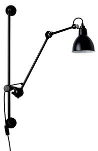 DCW éditions Lampe Gras N°210 E14 nástěnné svítidlo s vypínačem ČernáOvál