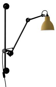 DCW éditions Lampe Gras N°210 E14 nástěnné svítidlo s vypínačem ŽlutáOvál
