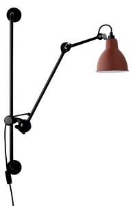 DCW éditions Lampe Gras N°210 E14 nástěnné svítidlo s vypínačem ČervenáOvál