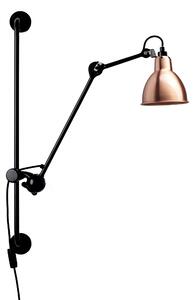 DCW éditions Lampe Gras N°210 E14 nástěnné svítidlo s vypínačem MěděnáOvál
