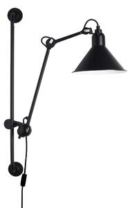 DCW éditions Lampe Gras N°210 E14 nástěnné svítidlo s vypínačem ČernáKužel