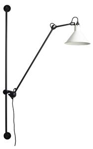 DCW éditions Lampe Gras N°214 E14 posuvné nástěnné svítidlo BíláKužel