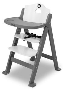 Lionelo Dřevěná jídelní židlička barva: Bílá