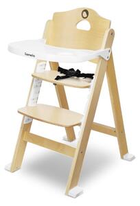 Lionelo Dřevěná jídelní židlička barva: natur + Slevový kód -10 %