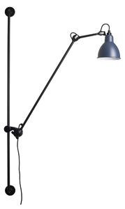 DCW éditions Lampe Gras N°214 E14 posuvné nástěnné svítidlo ModráOvál