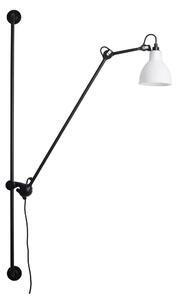 DCW éditions Lampe Gras N°214 E14 posuvné nástěnné svítidlo BíláOvál